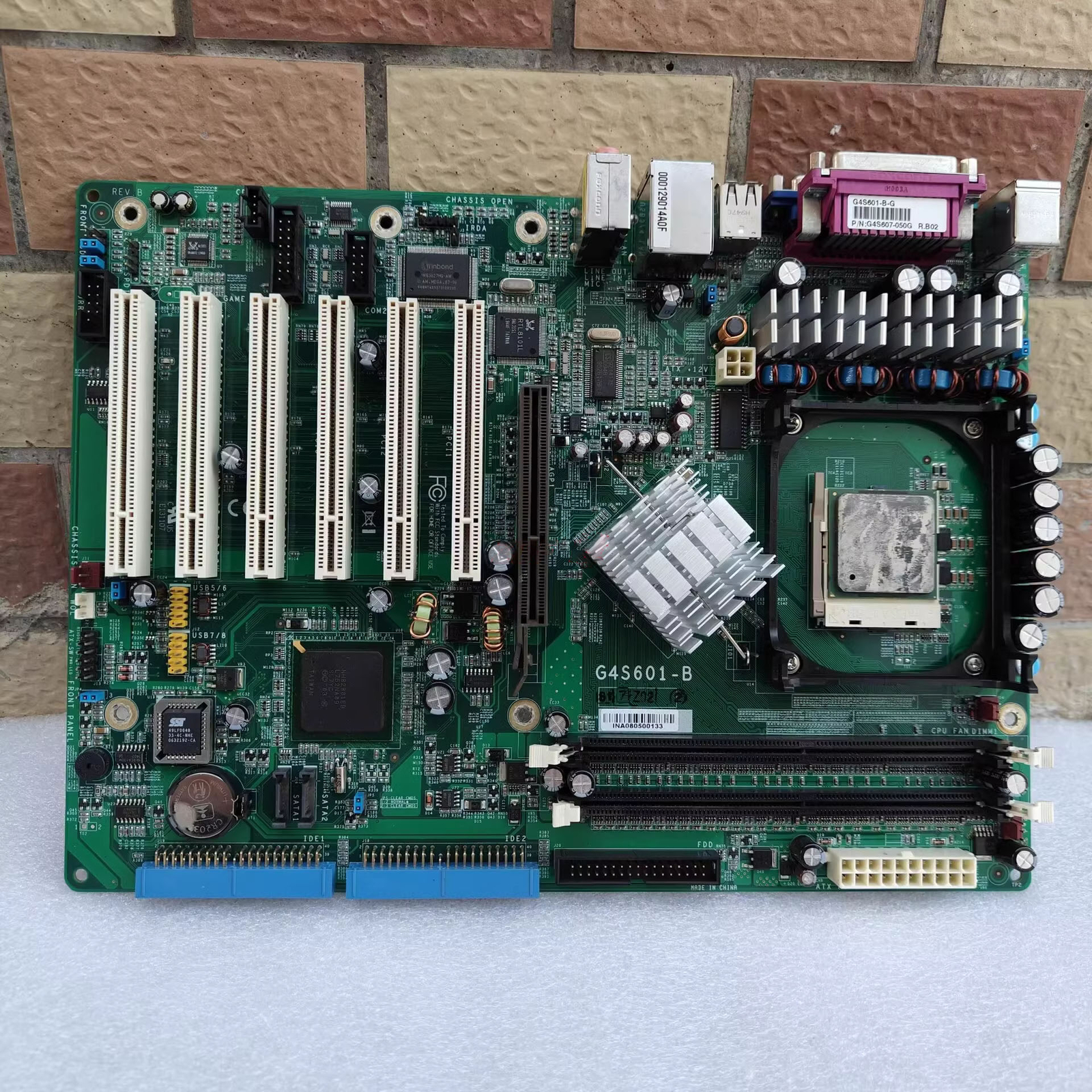 For DFI G4S601-B Industrial Control Computer Motherboard Equipment MainBoard
