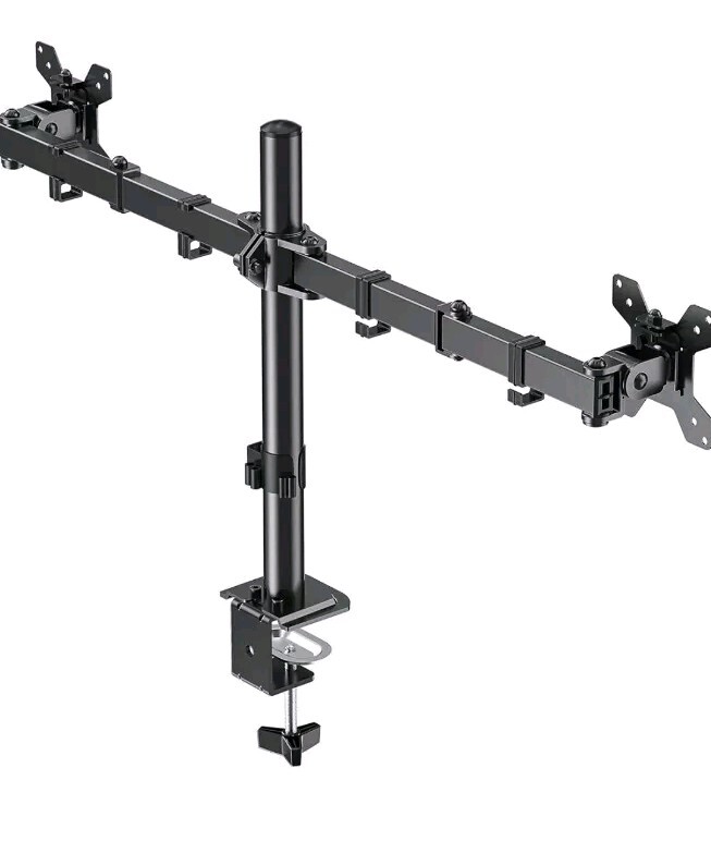 MOUNTUP Dual Monitor Desk Mount, Max 32 Inch up to 19.8Lbs, Fully Adjustable Dua