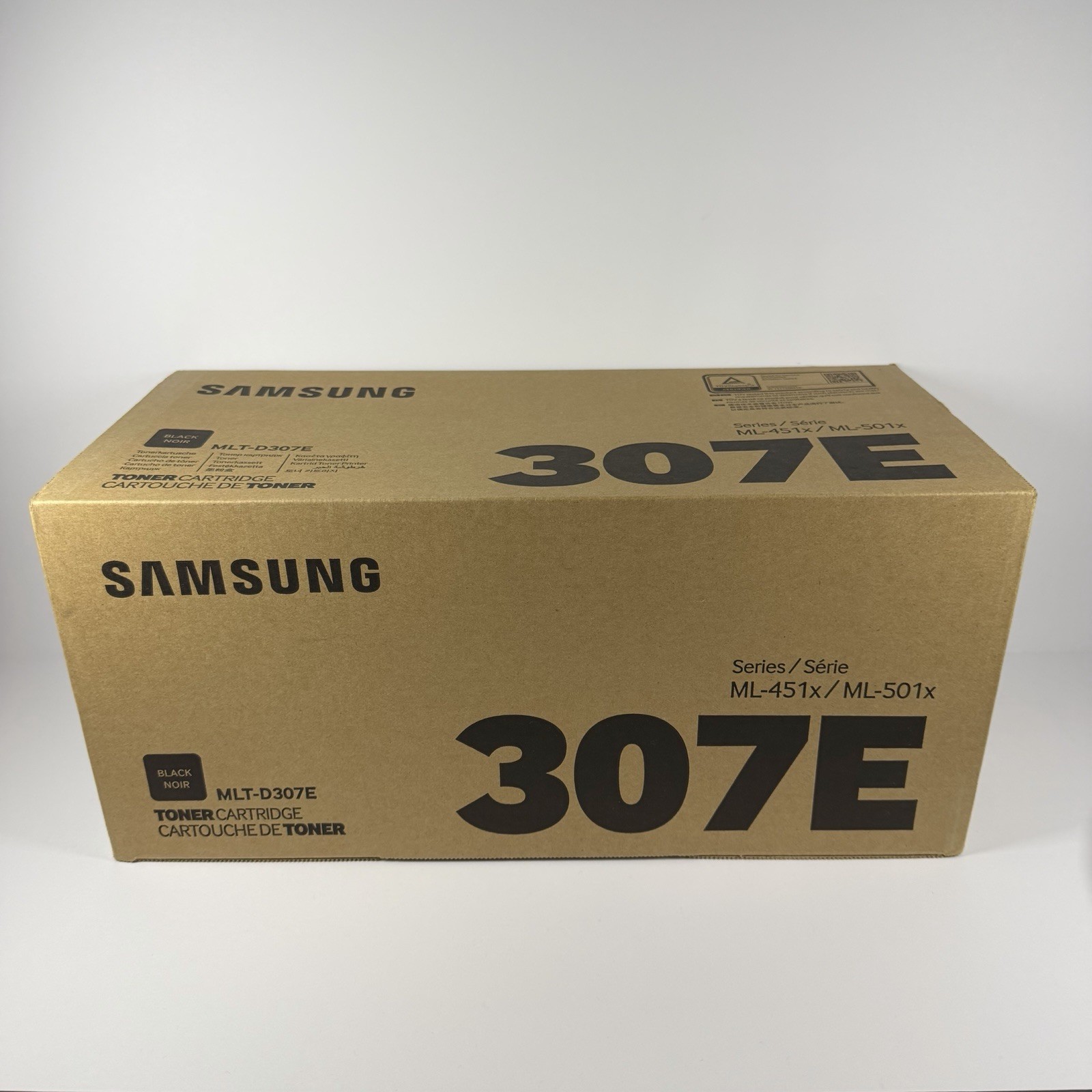 Sealed Genuine Samsung MLT-D307E 307E Black Toner Cartridge ML-451x, ML-501x