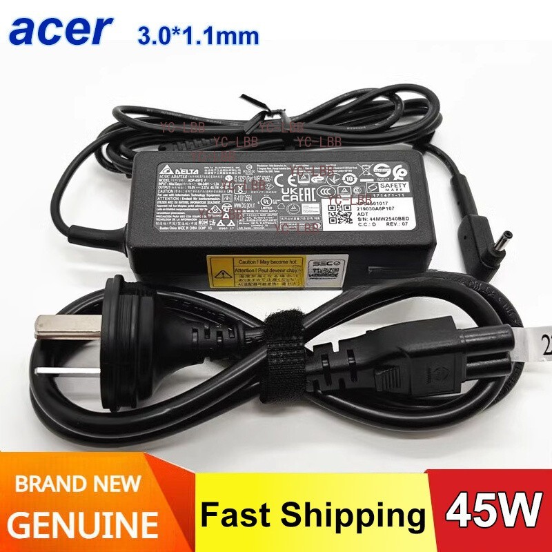 ADP-45FE F 45W New Original Acer Laptop Charger Power Adapter 19V2.37A