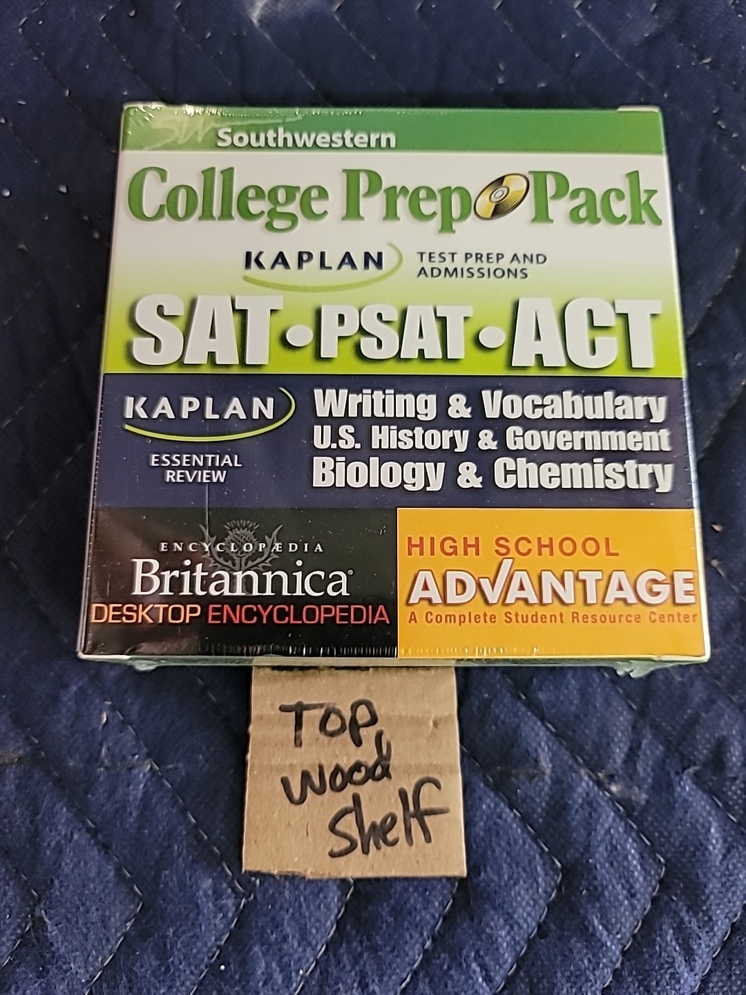 SouthWestern Advantage College Prep Pack KAPLAN ACT SAT TEST PSAT Guides Sealed