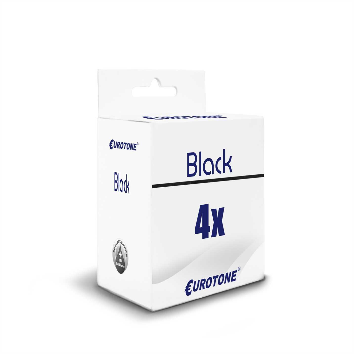 4x Europcart Ink Alternative for Epson Workforce WF-C8690 With Ca. 100/1.3oz