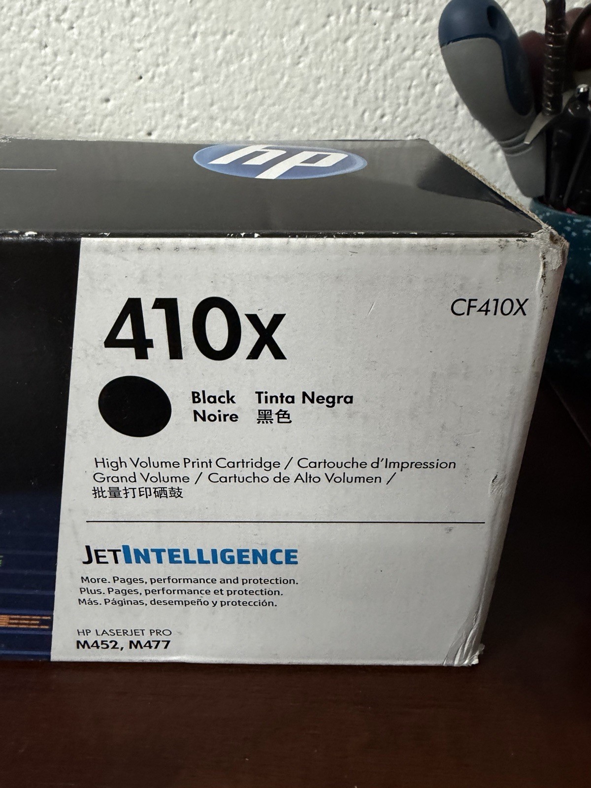 HEWLETT PACKARD Hp LaserJet Print Cartridge 410X CF410X  Black NEW