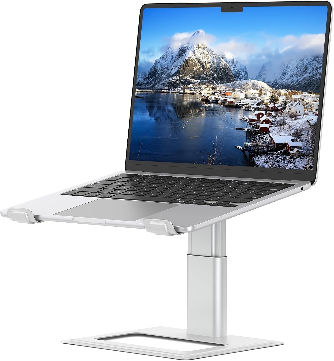 DJ Laptop 10-17.3 Adjustable Height Raised Stand For Desk Standing Clearance New