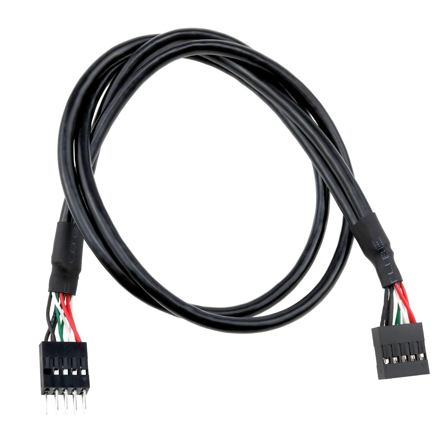 USB Header Cable 9 Pin Internal USB 2.0 Male to Female Extension Cable 1PCS