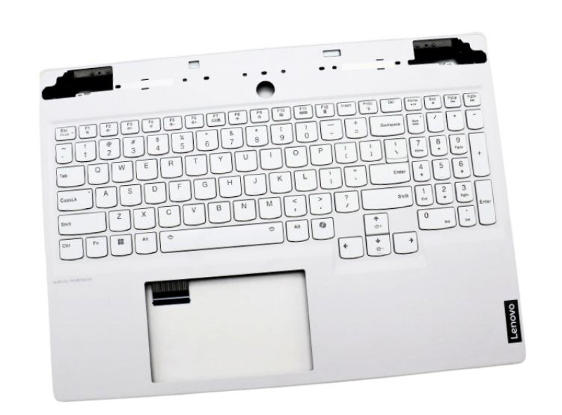 5CB1N62175 - Palmrest With Keyboard, USA English, White, RGB Backlight 