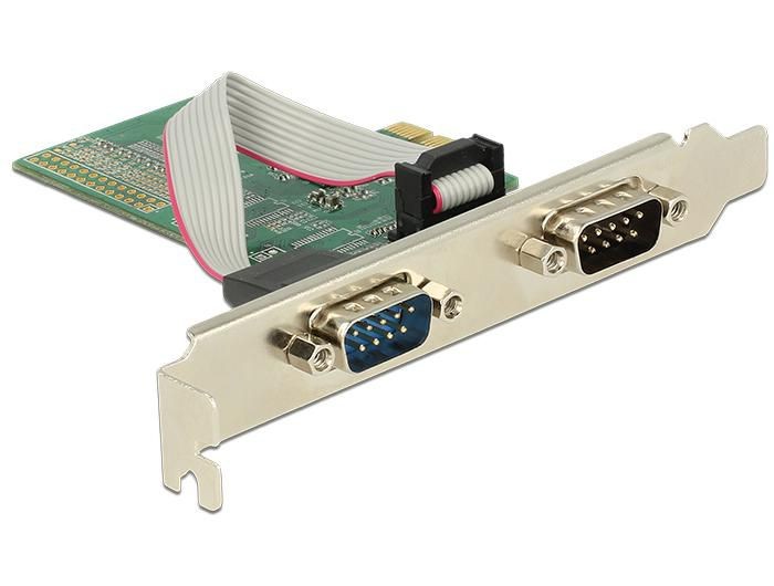 Delock W126148319 89555 interface cards/adapter Internal Serial 89555, PCIe ~E~