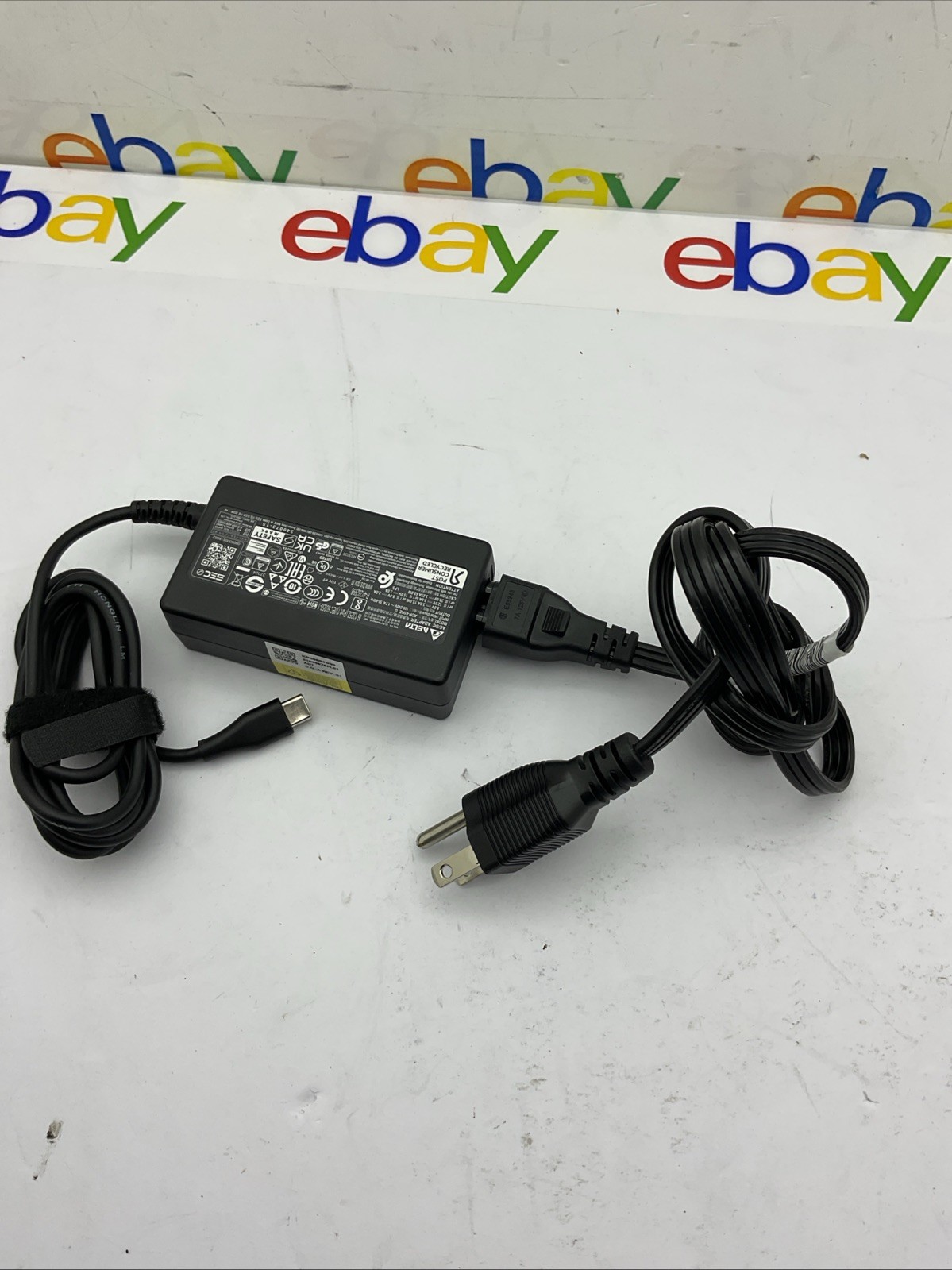 Delta 65W USB-C Power Adapter ADP-65KE B 20V 3.25A For Acer MSI Lenovo Laptop