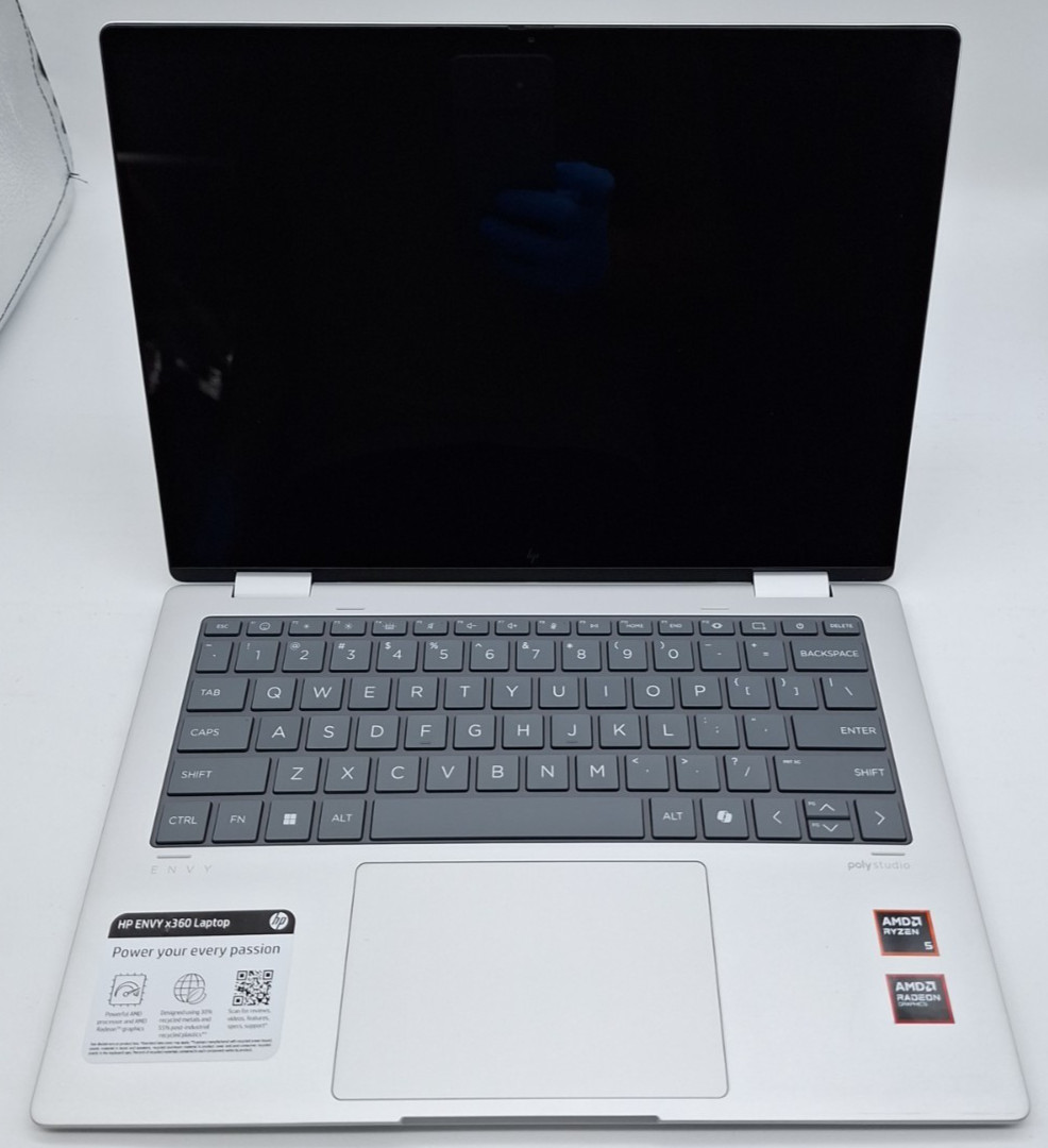 HP Envy x360 14-fa0013dx 14" 2-in-1 Touch Ryzen 5 8640HS 16GB 512GB Win 11 Pro