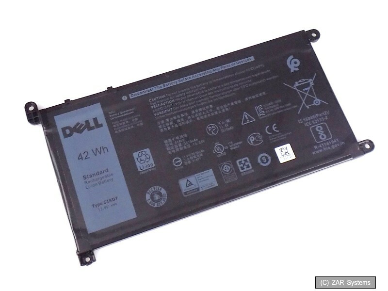 Genuine DELL FY8XM Battery 42Wh 11V for Chromebook 3100 3180 3189 0FY8XM