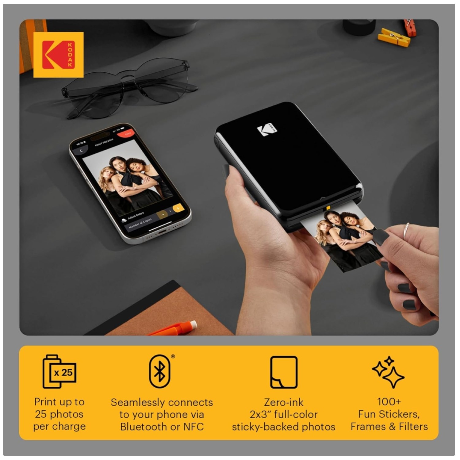 Kodak Step Printer - Bluetooth Connectivity