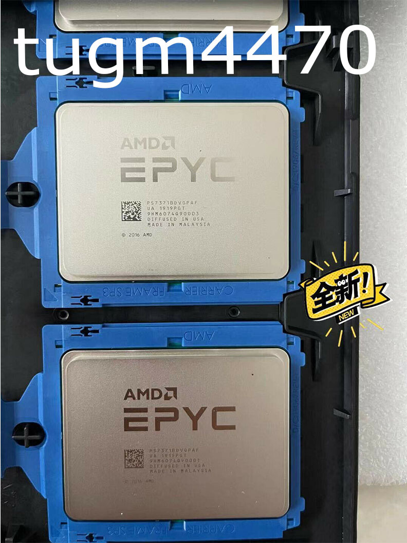 AMD EPYC 7371 CPU processor 16 core 3.1ghz SP3 32 threads