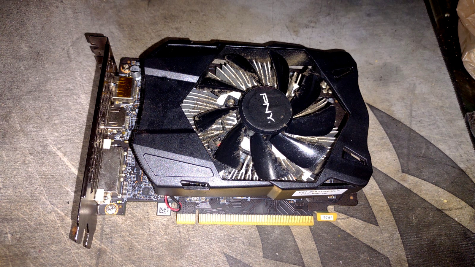 PNY NVIDIA GeForce GTX 1650 SUPER 4GB GDDR6 Single Fan Graphics Card GPU