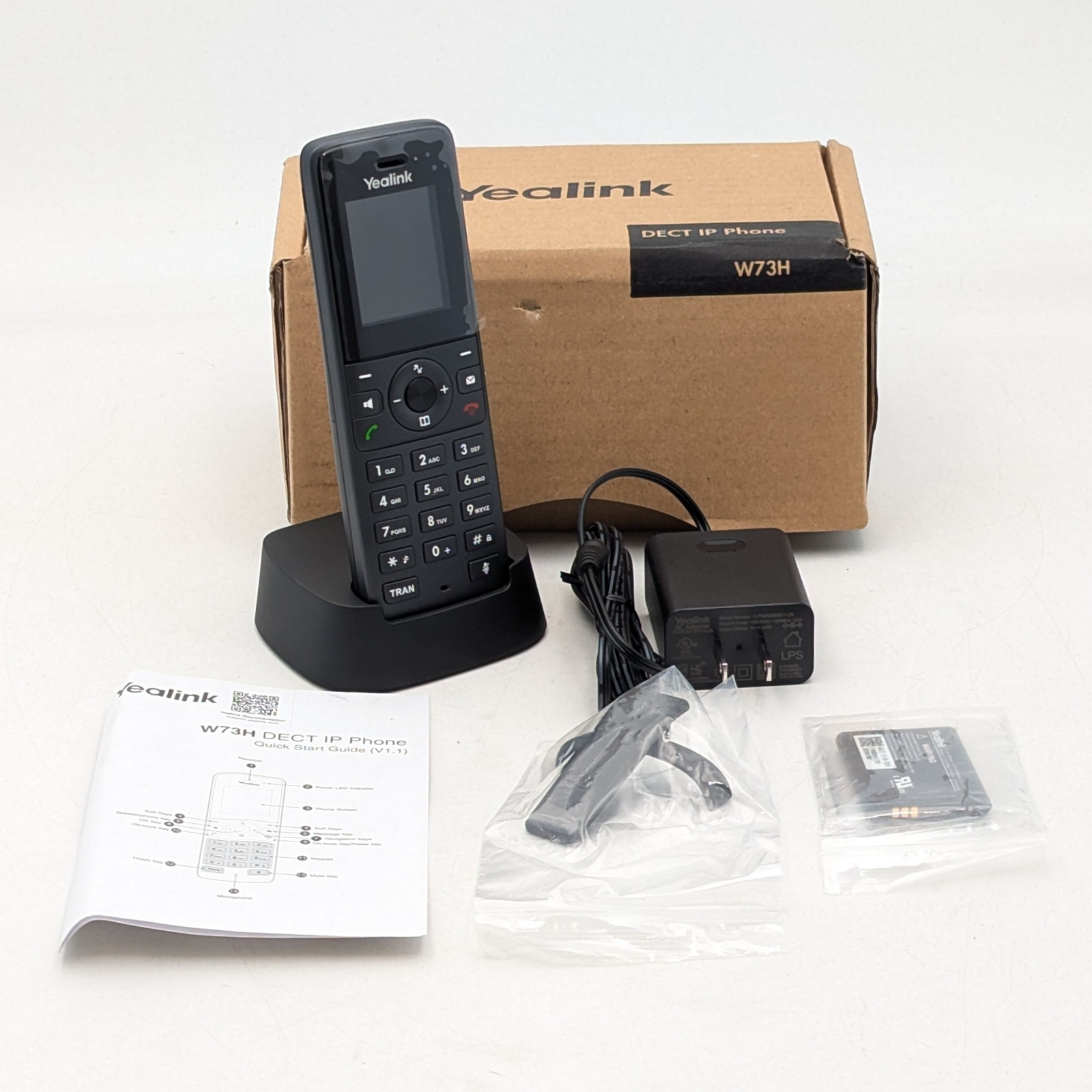 Yealink W73H DECT Cordless Handset w/ 3-Way Conference Cabability | 1302021