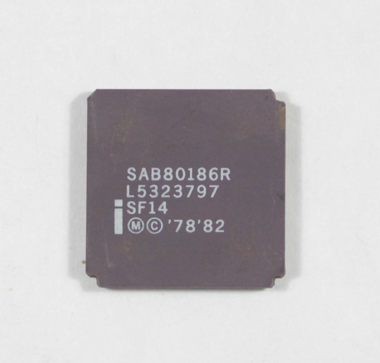 80286 CPU - Intel SAB80186R - AS-IS - NO TARIFF