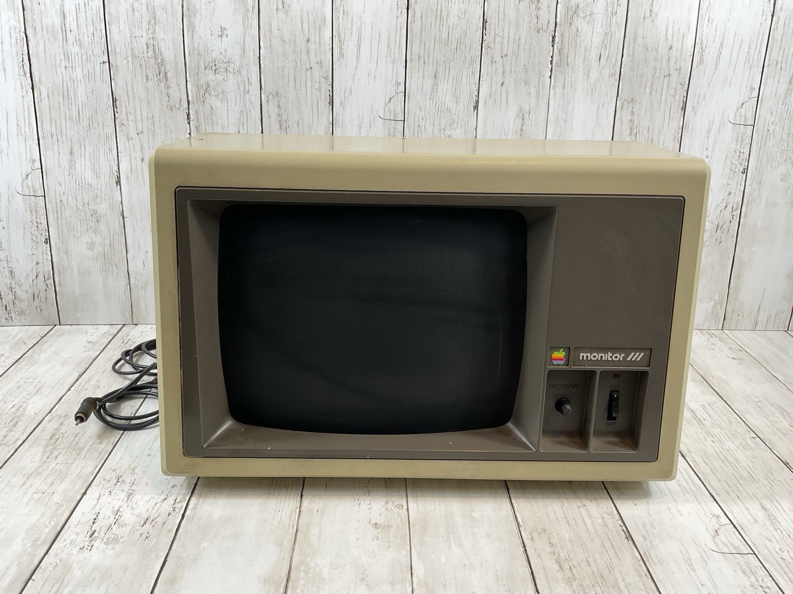 Apple III A3M0039 CRT Monitor, 1983, Tested, Works