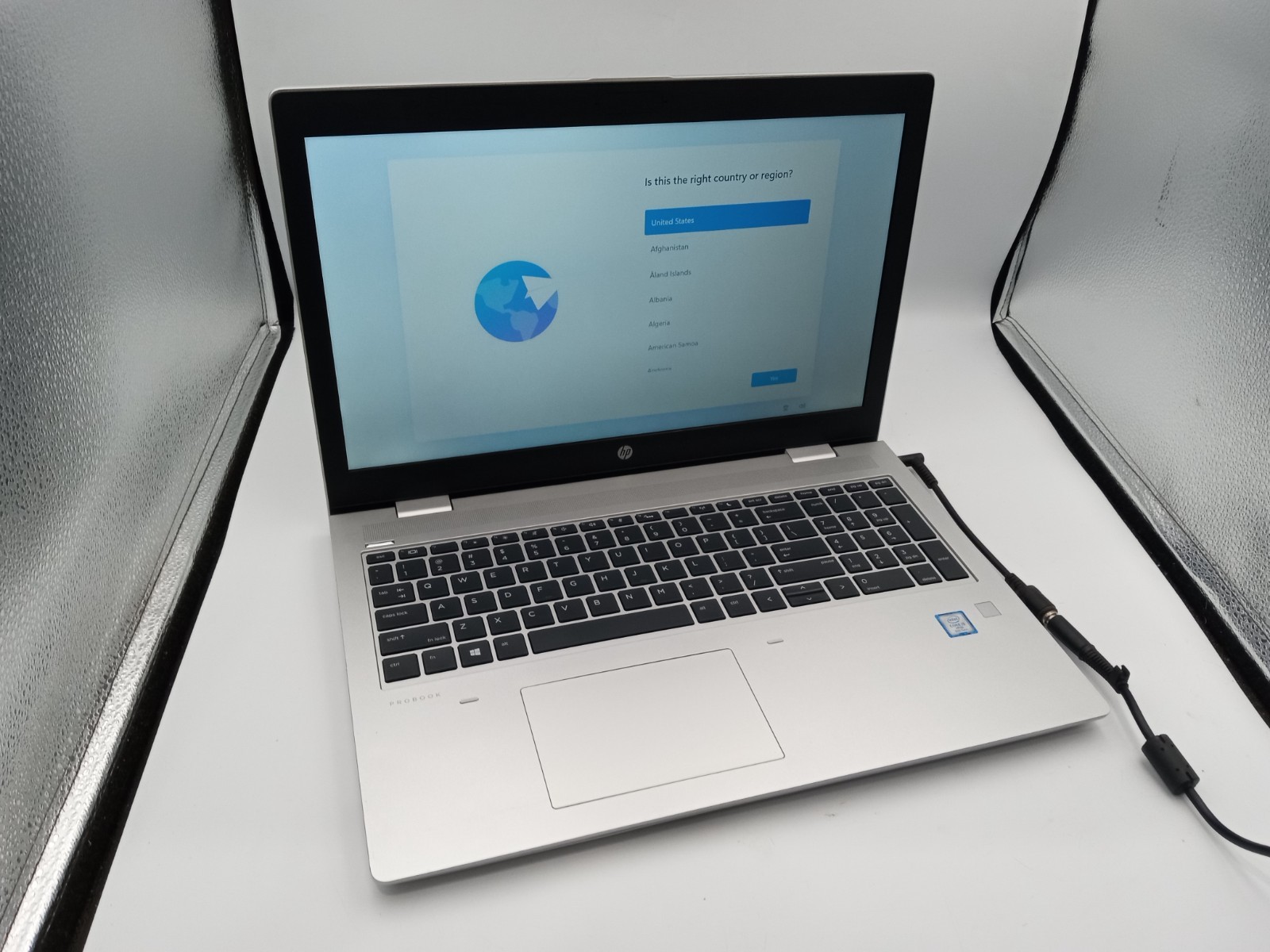 HP ProBook 650 G5 15" Laptop i5-8365U 4GB 128GB Windows 11 RS232 Serial -RR