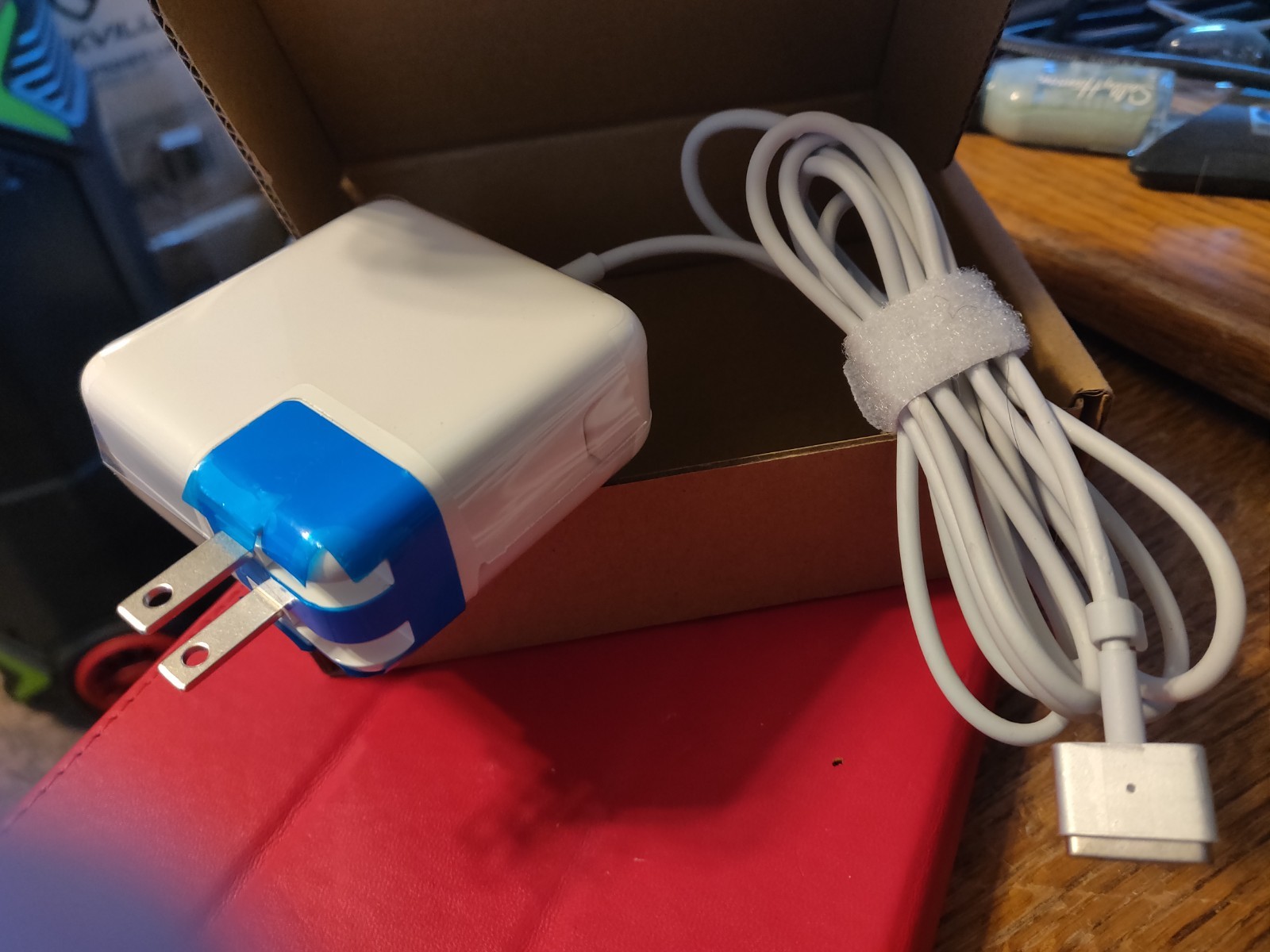 Mac Book Air Charger Replacement, 45W Power T-tip Magnetic DC Connector Adapter