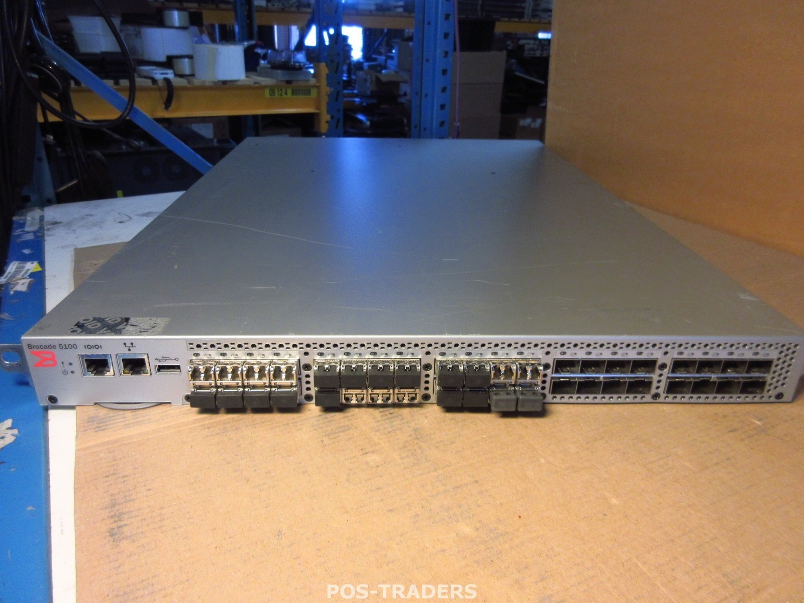 Brocade 5100 NA-5120-0008 40-Port 8Gb Fibre Channel SAN Switch INCL 24X 8GB SFPS