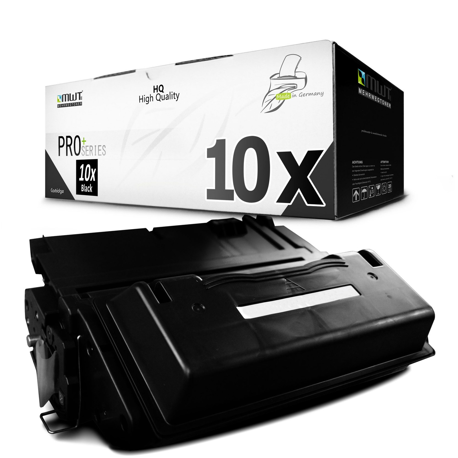 10x MWT PRO+ XL Black Toner Cartridge Compatible with HP 4345-MFP