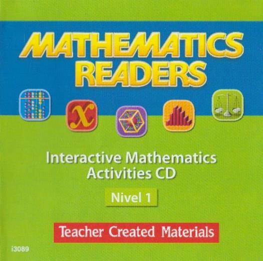 Interactive Mathematics Activities Nivel 1 Spanish PC CD algebra geometry games