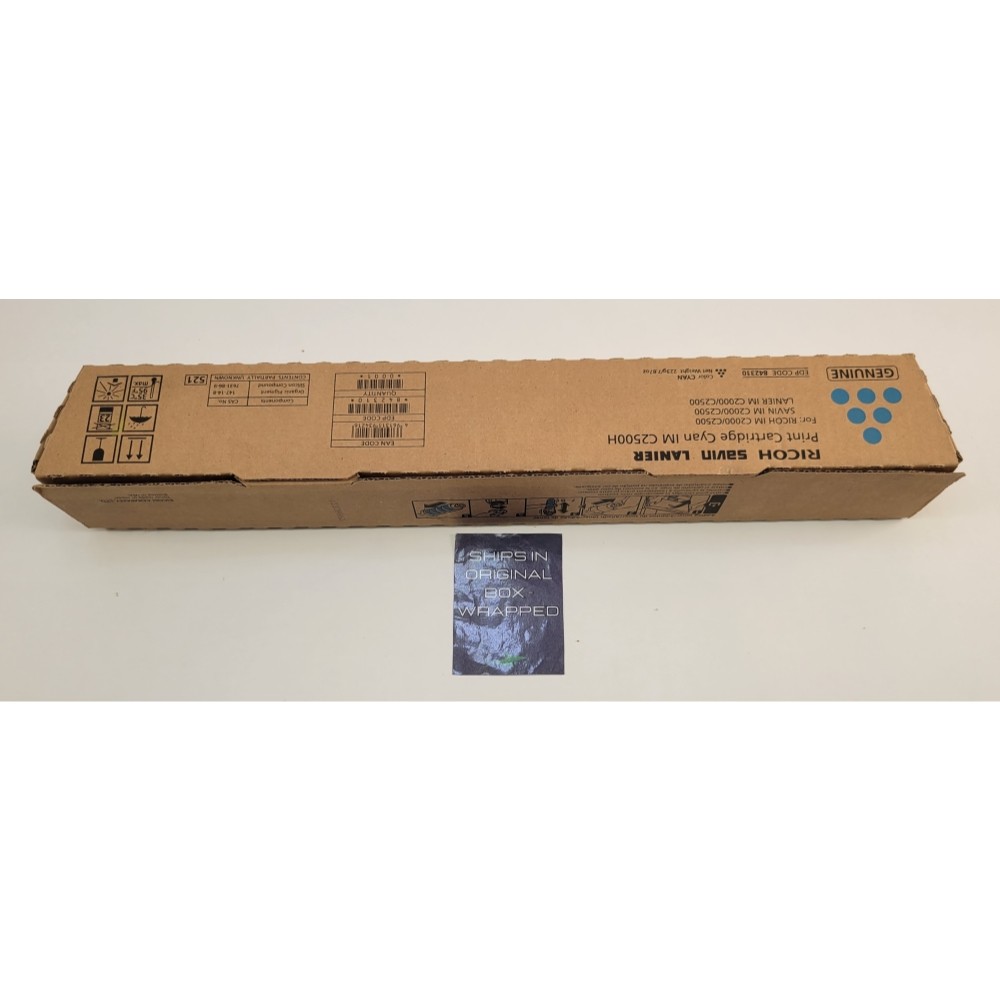 Ricoh IM C2500H Cyan Ink Cartridge Toner 842310 - New in Box