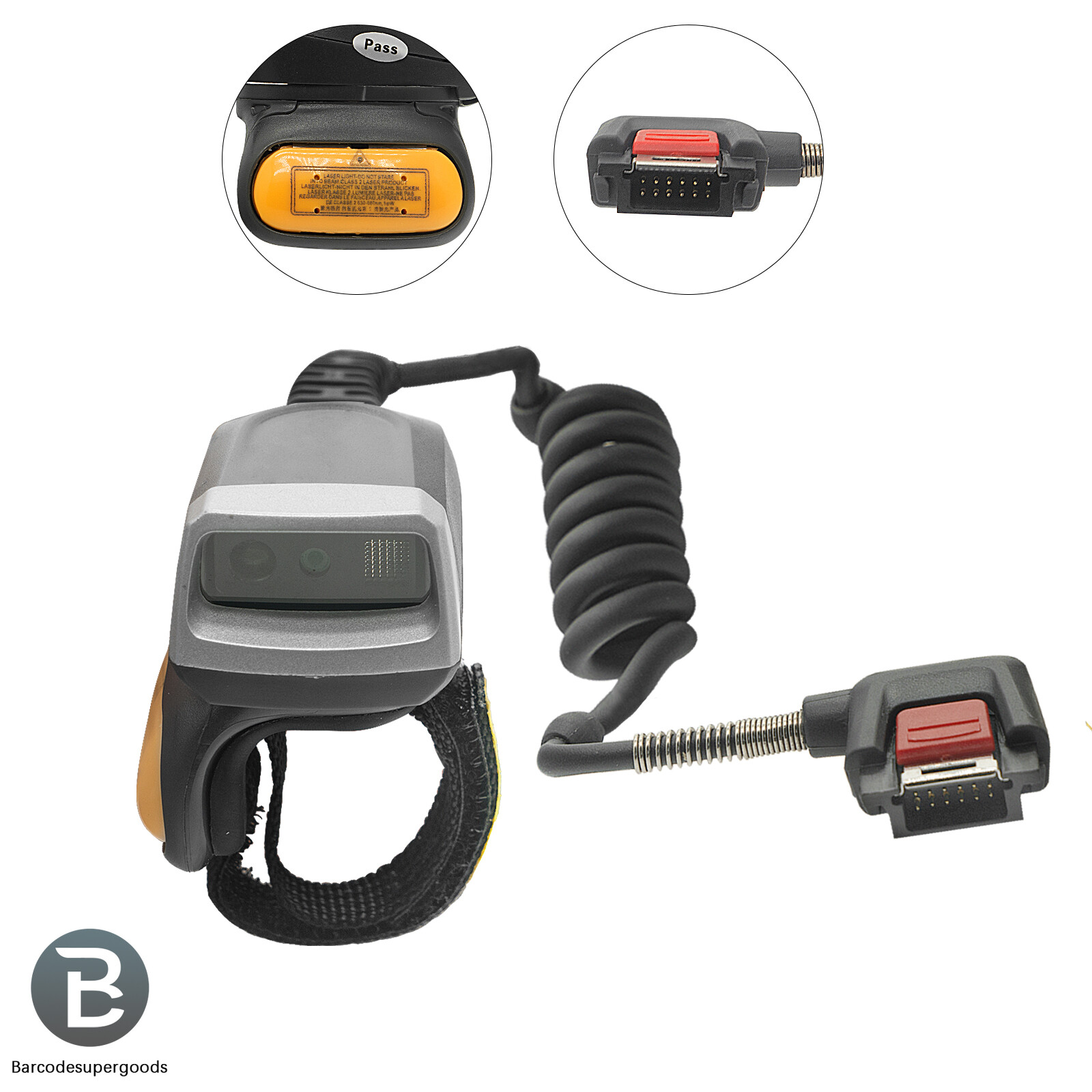 For Zebra Symbol RS5000 -LCFSWR Finger Ring 1D/2D Barcode Scanner for WT6000