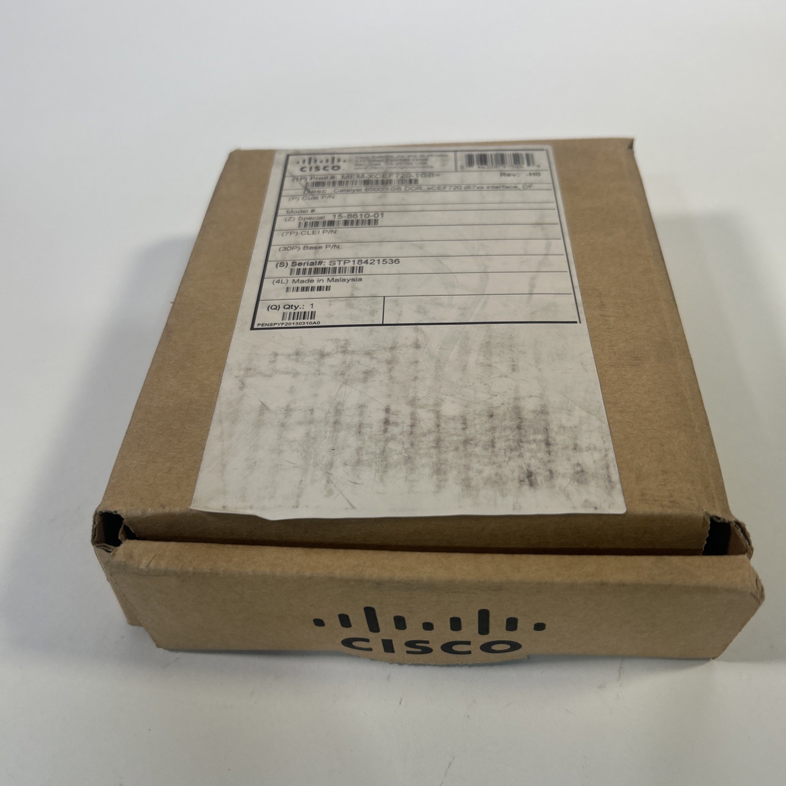 MEM-XCEF720-1GB CISCO 6500 CATALYST MEMORY for DFC3A (MEM-XCEF720-1G 3RD)