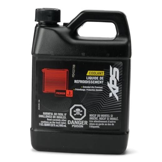 Can-Am OEM XPS Extended Life Pre-Mixed Coolant (Orange) - 1 Quart, 9779150