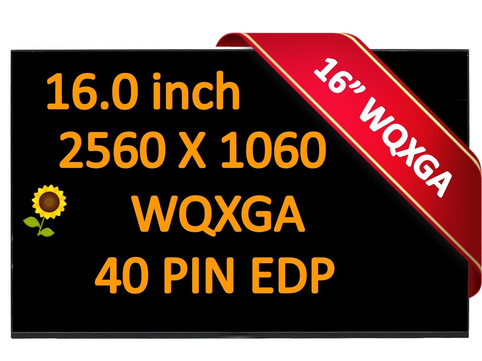N62814-001 SPS-RAW PANEL 16" WQXGA AG 400 LCD LED Screen Panel New
