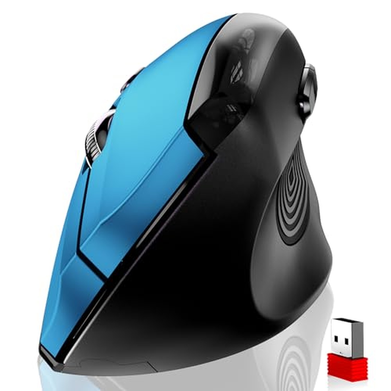 memzuoix Ergonomic Mouse Wireless,2.4G Optical Cordless Mice with 800/1200/16...