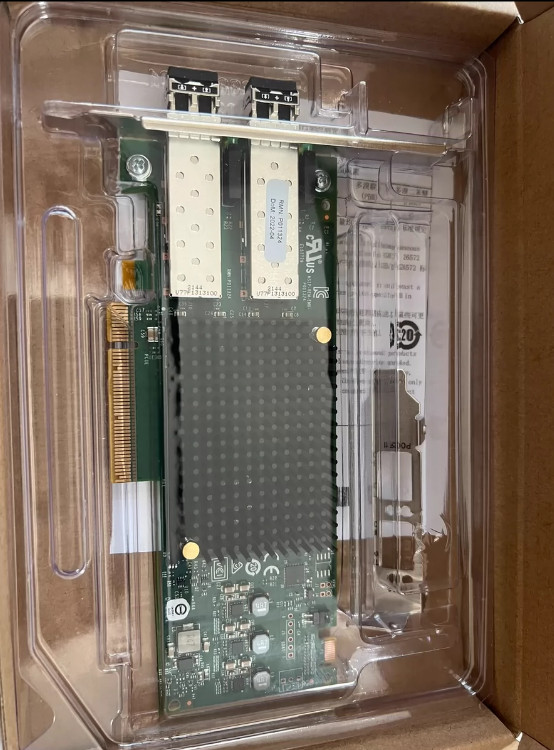 NEW EMULEX LPe32002-M2 AP 32G FC Dual-Port FC HBA Card Gen6 with 2 Transceivers