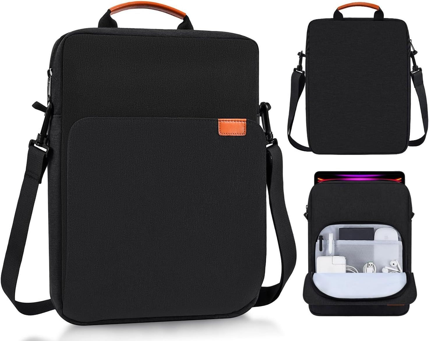 13 Inch Laptop Shoulder Bag Carrying Case for Macbook Air 13" M5 M4 A3449 A3420