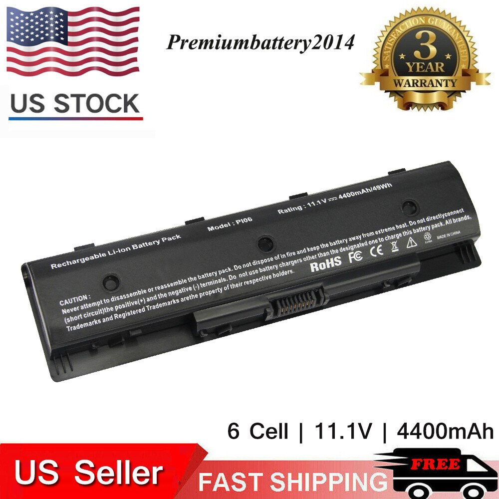 6 cells PI06 P106 710416-001 710417-001 battery for HP Pavilion 14 15 Laptop