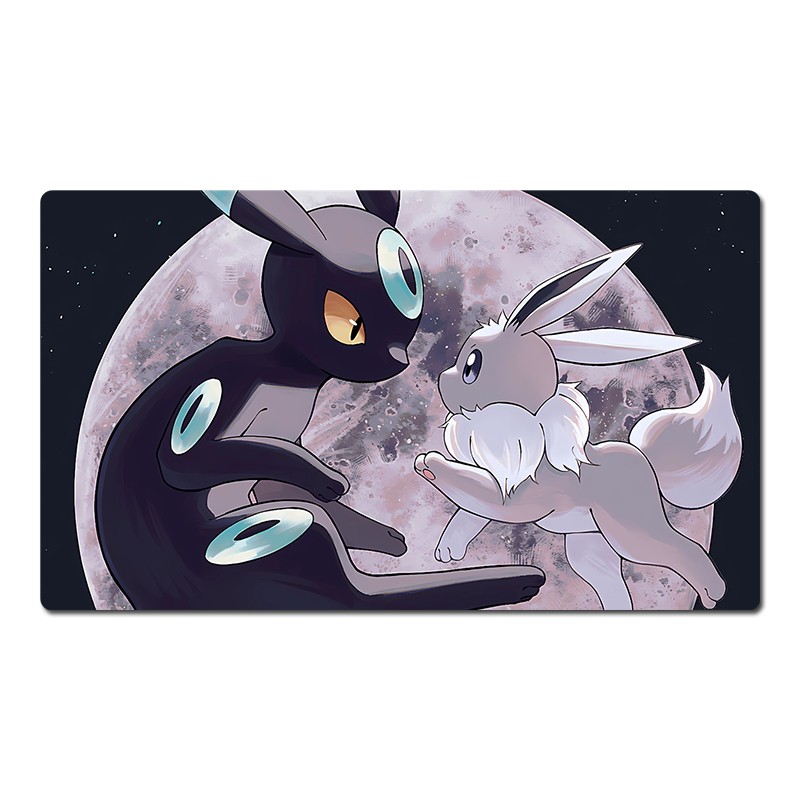 Umbreon Eevee Board Game Pokemon Table Playmat TCG CCG Mat Play Pad Mousepad 