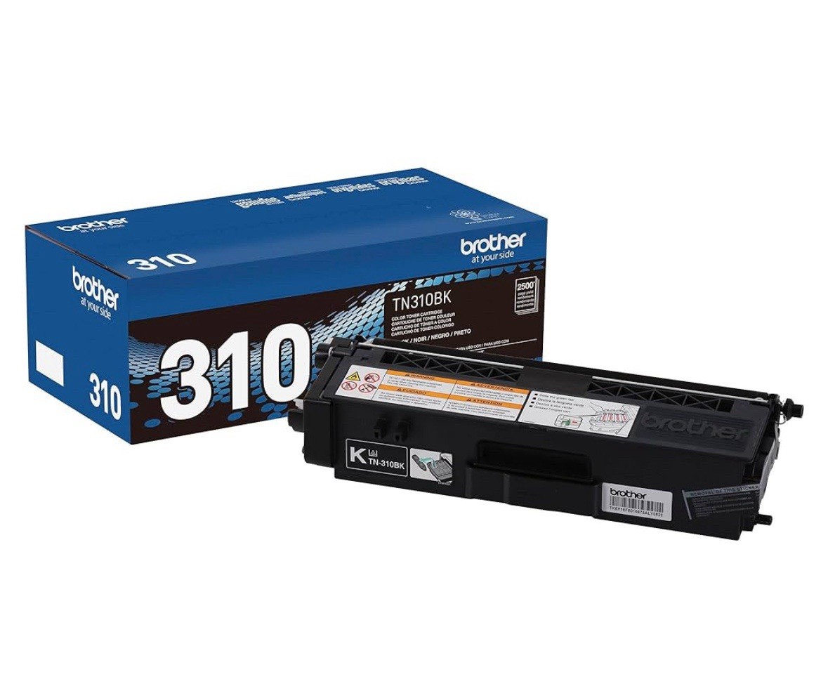 Brother Genuine Standard Yield Toner Cartridge, TN310BK, Replacement