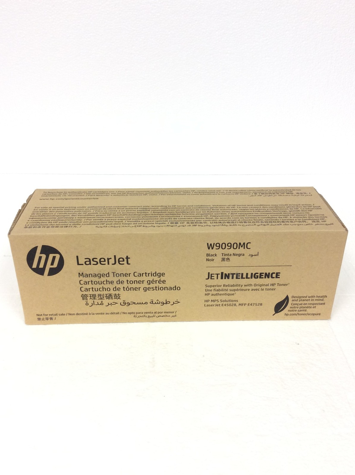 NEW Genuine HP LaserJet W9090MC Black Managed Toner Cartridge, 