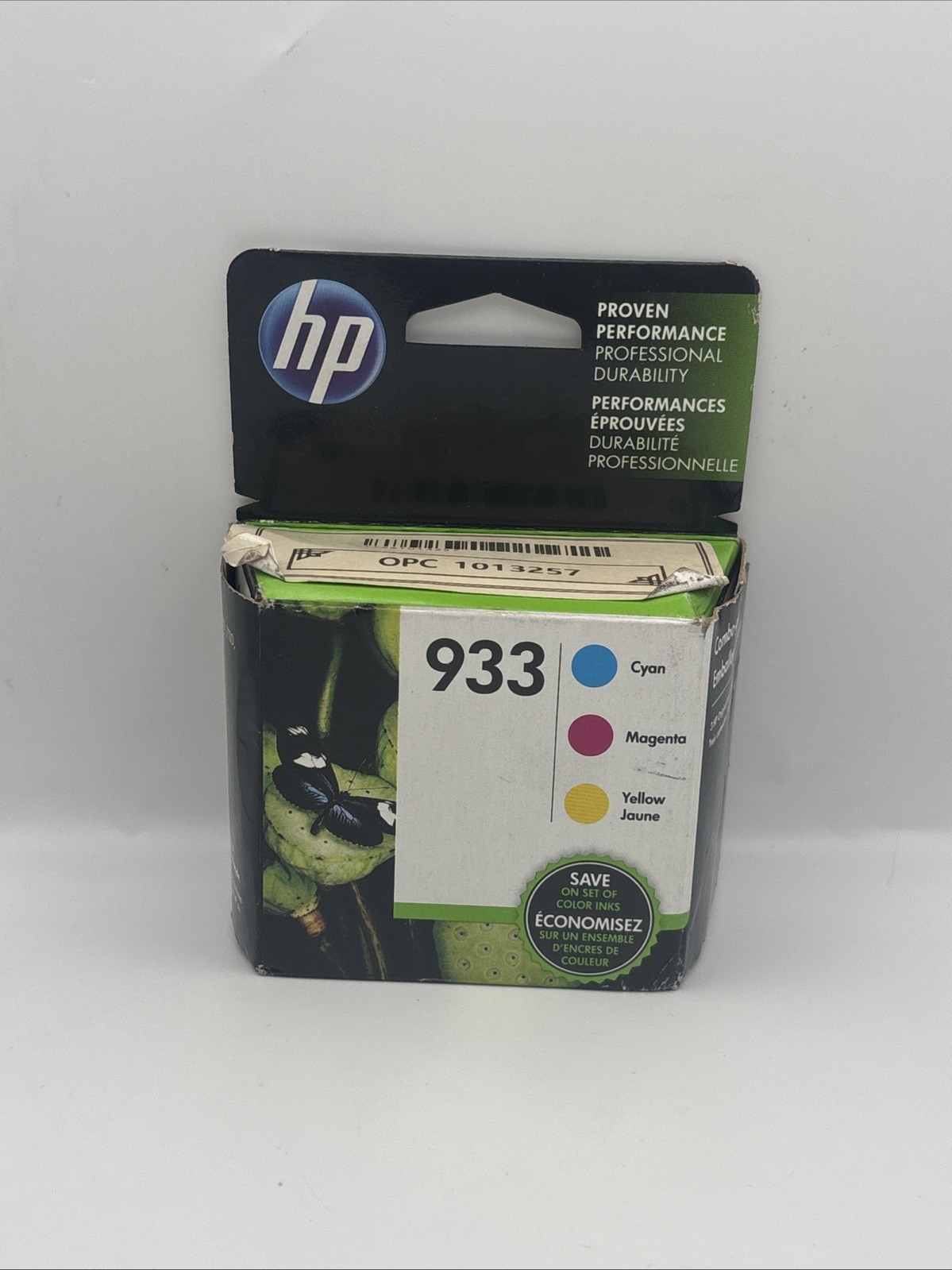 HP N9H56FN 933 Cyan, Magenta and Yellow Ink Cartridges EXP 2020