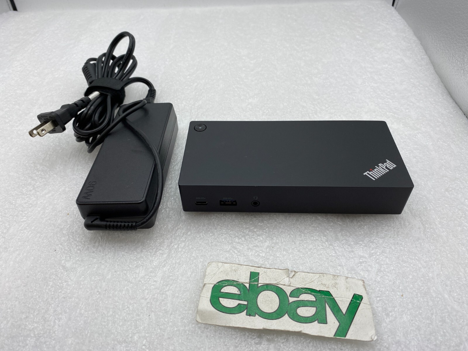 Lenovo ThinkPad USB-C Docking Station WITH 90W AC Adapter - 40A9 DK1633 Free S/H