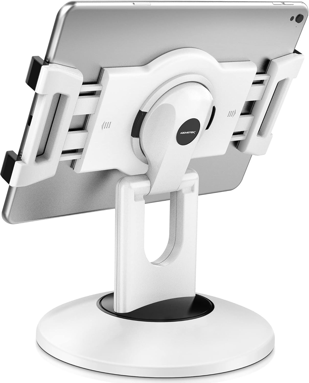 iPad Tablet Stand 360° Rotating Kiosk POS Holder for 6"-13" Screens Adjustable