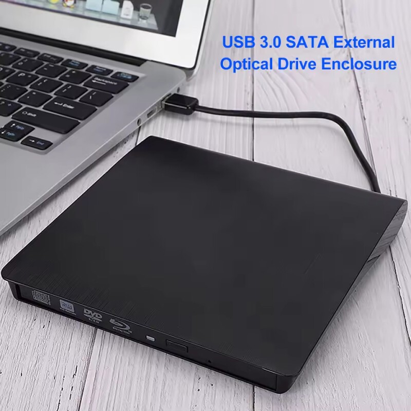 External CD DVD Drive USB 3.0 CD-RW Player for Laptops Desktop PCs Windows 11 10
