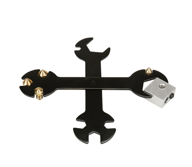 3D printer accessories CNC engraving machine five-in-one multi-functional wrench