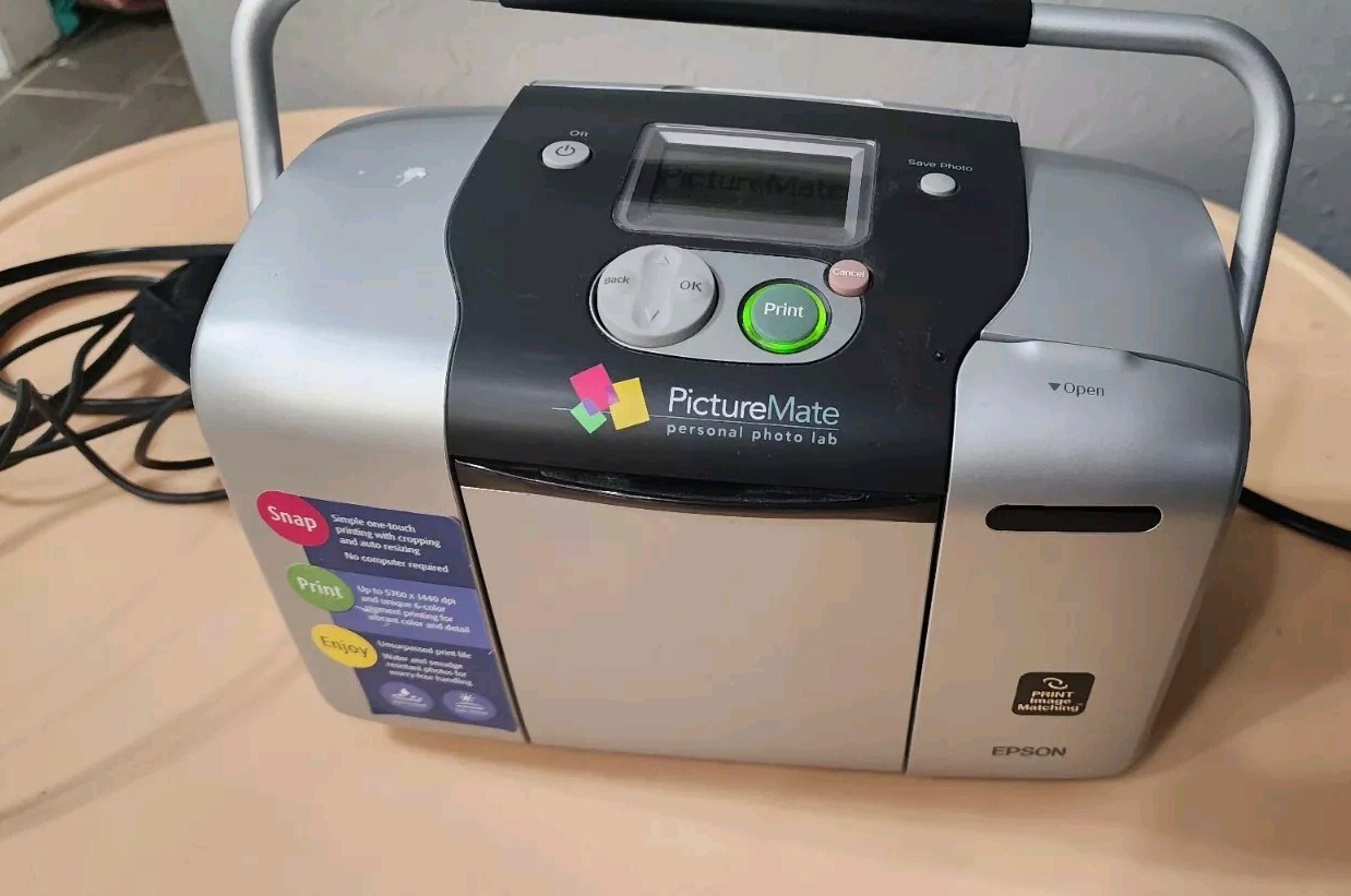 Epson PictureMate Personal Photo Lab Printer Express Edition Tested.