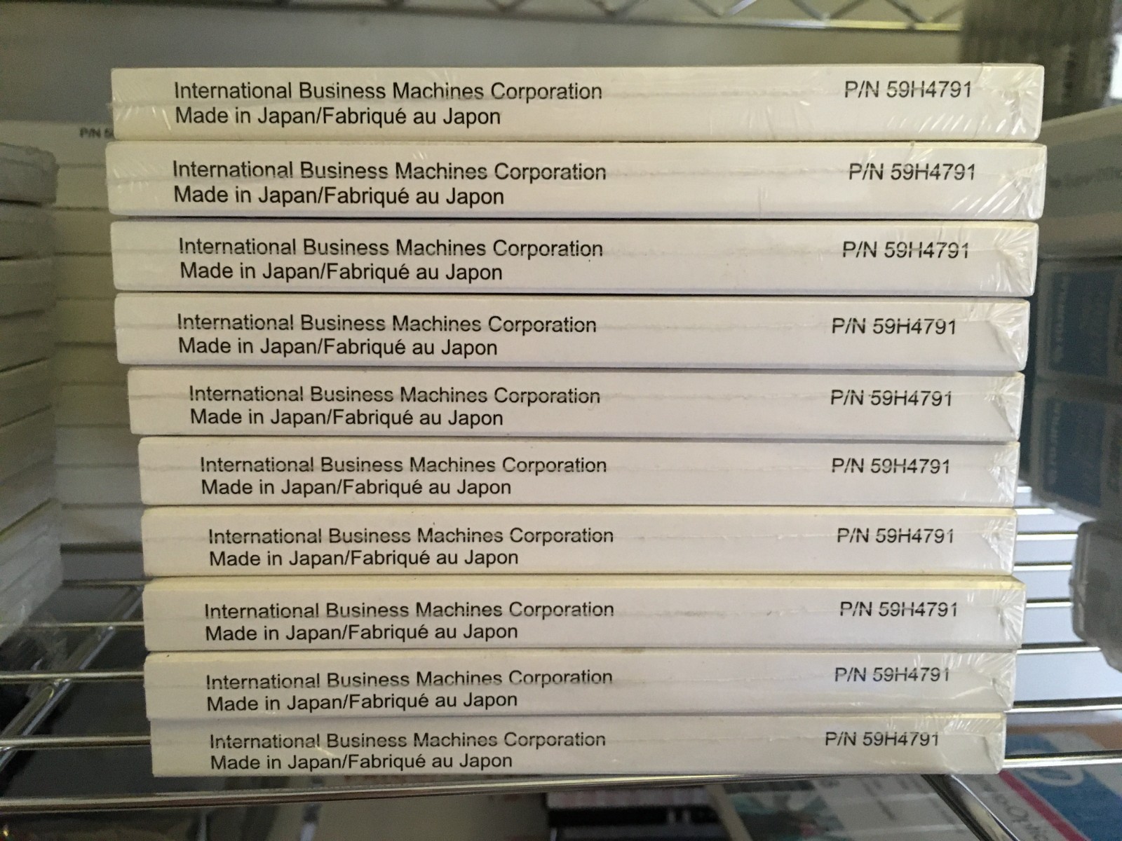 10 NEW IBM 59H4791 Permanent WORM 5.2GB Optical Write Once MO Disk Double Sided