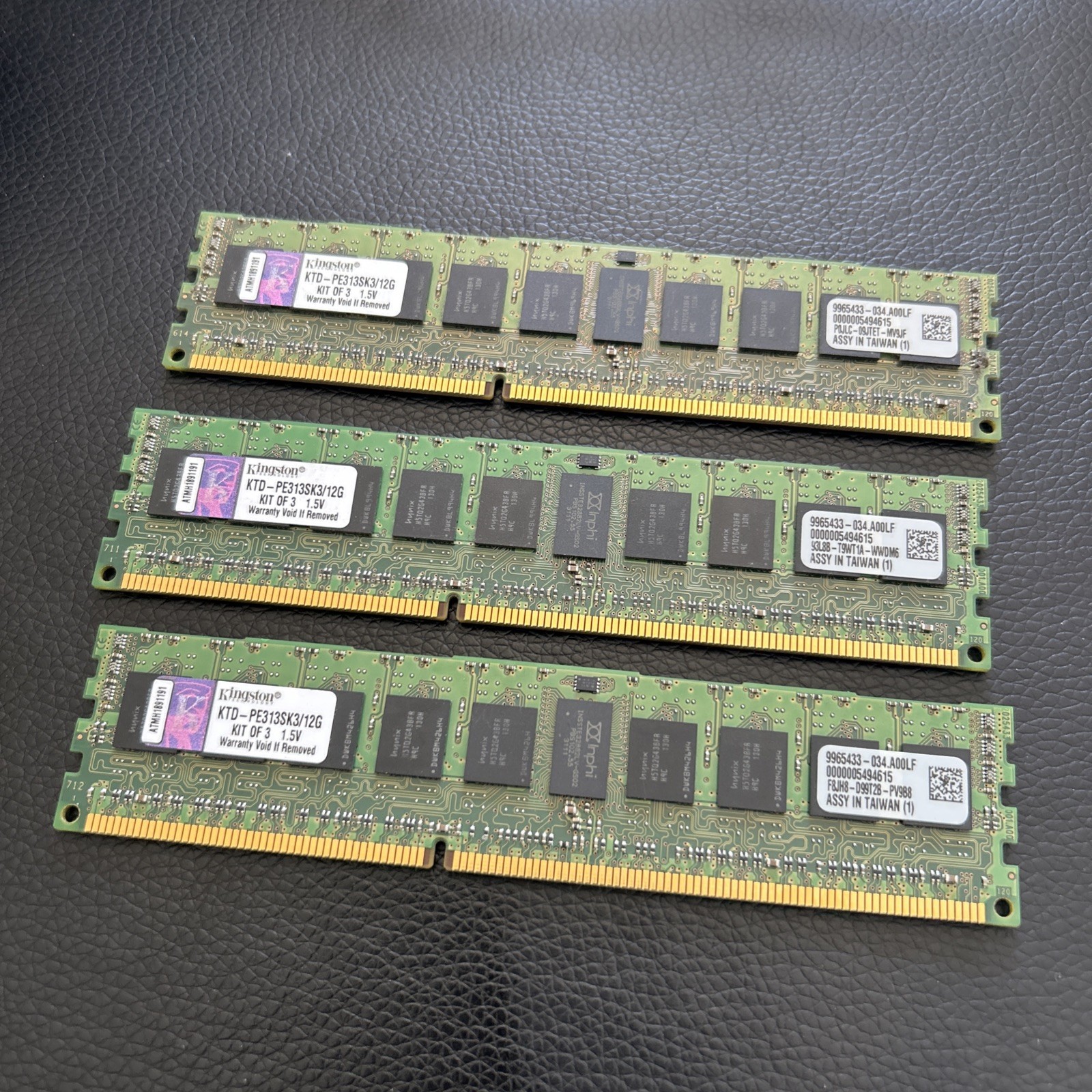 Kingston KTD-PE313SK3/12G RAM - Kit of 3