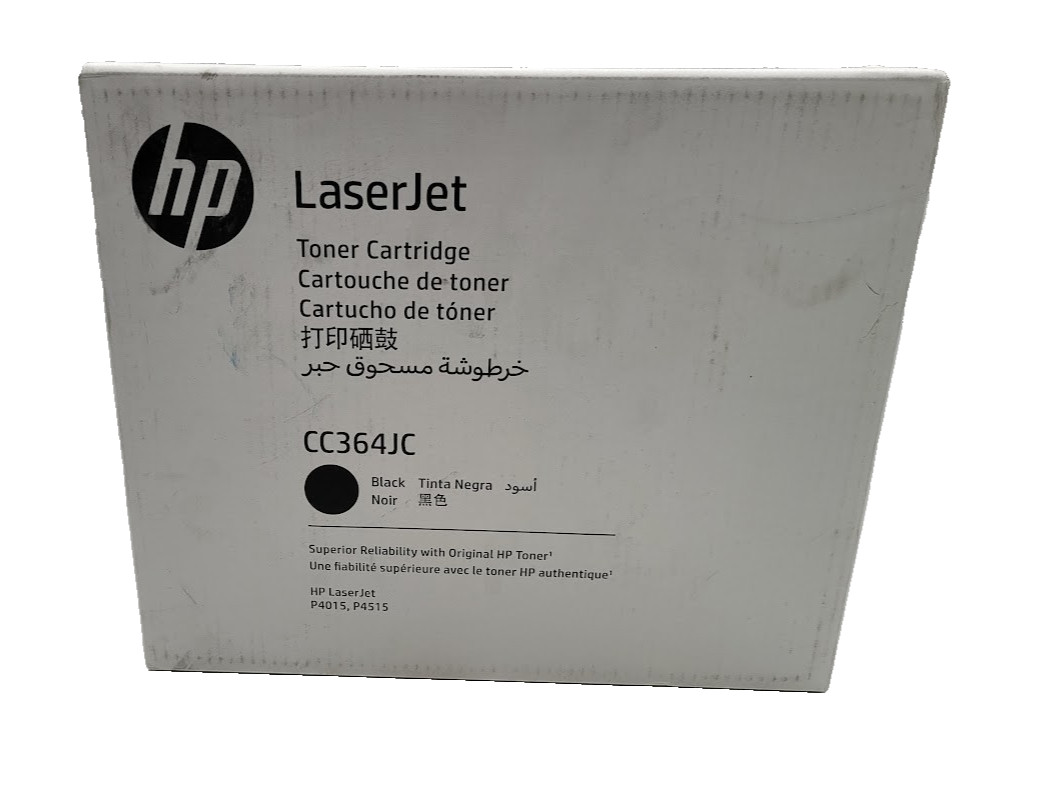 HP CC364JC High-Yield Black LaserJet Toner Cartridge