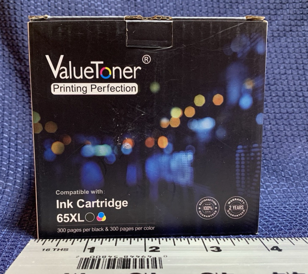 Valuetoner Ink Cartridge Replacement for HP 65 XL 65XL Ink-Exp 4/28/23 