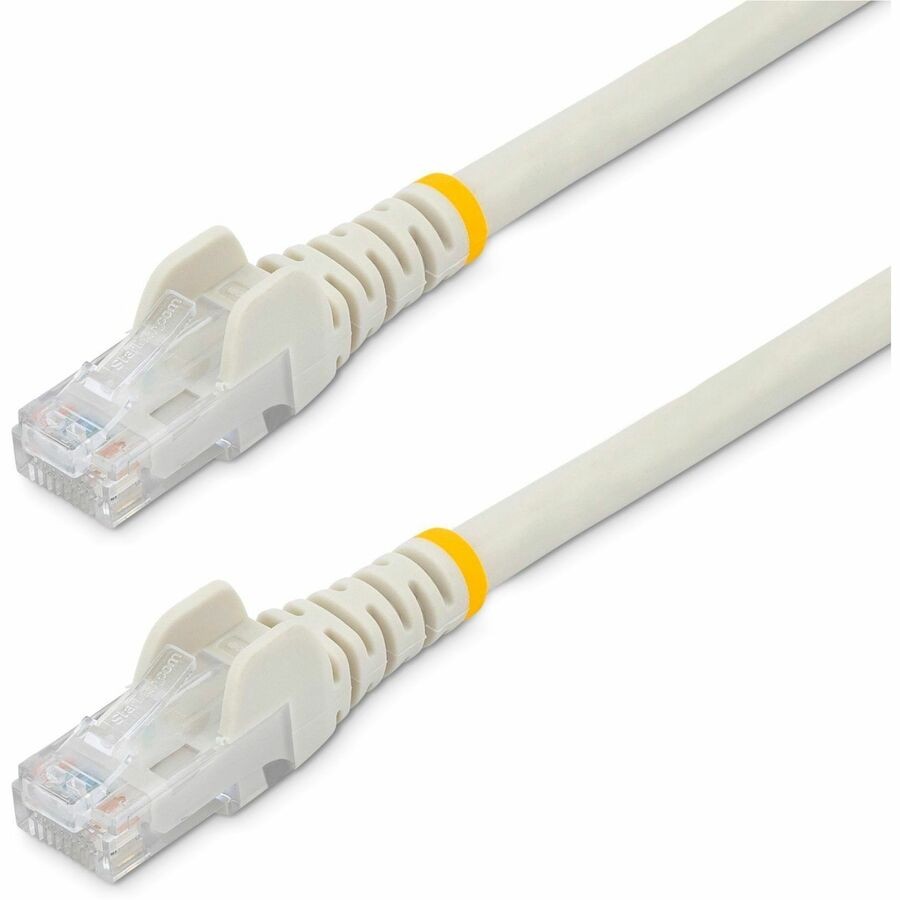 StarTech 125ft CAT6 Ethernet Cable - White Snagless Gigabit - 100W PoE UTP