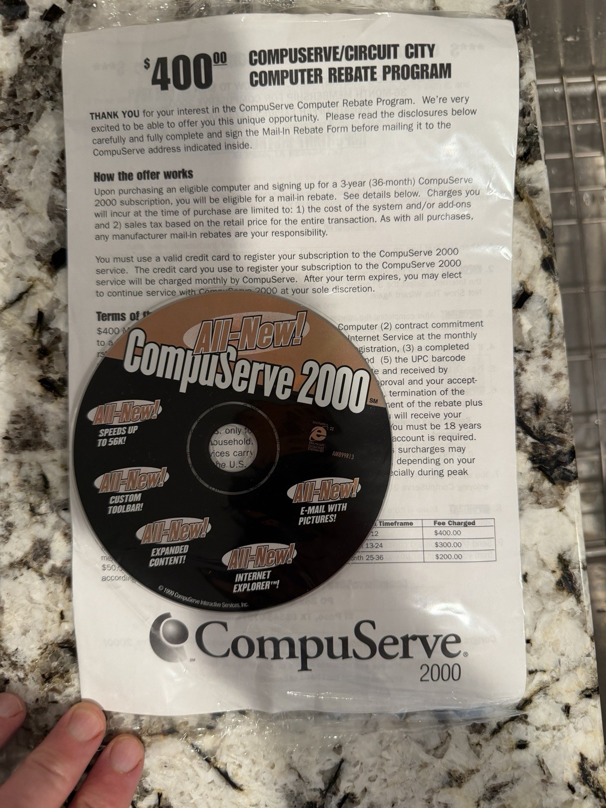 Vintage CompuServe Disk