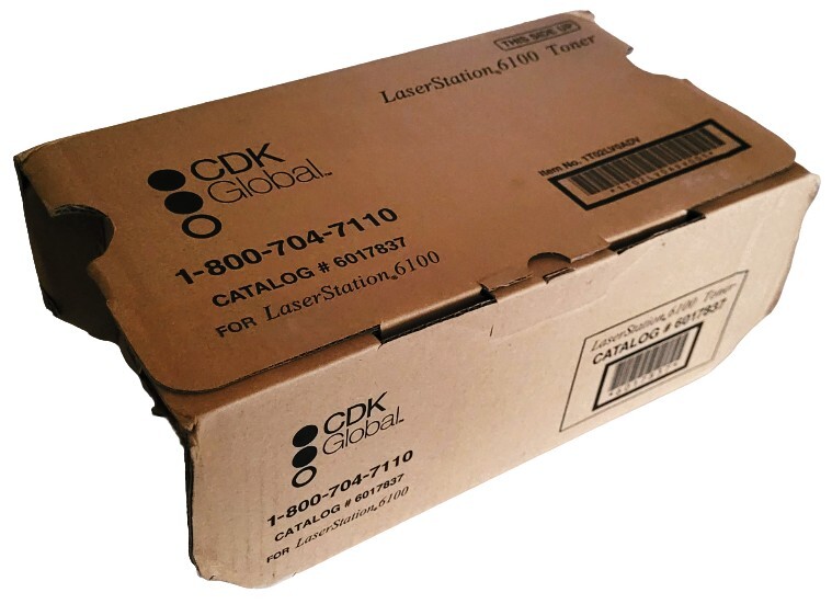 CDK Global 6100 Laser Station LaserStation Toner New - Some Boxes Are Rough